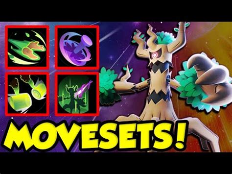 trevenant best moveset|pokemon unite trevenant db.